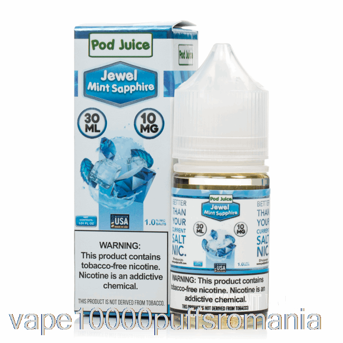 Vape Romania Jewel Menta Safir - Suc De Pastaie - 30ml 35mg